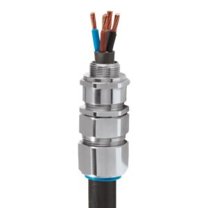 Industrial cable glands supplied by Star Group of Companies Caribbean in Trinidad and Tobago
